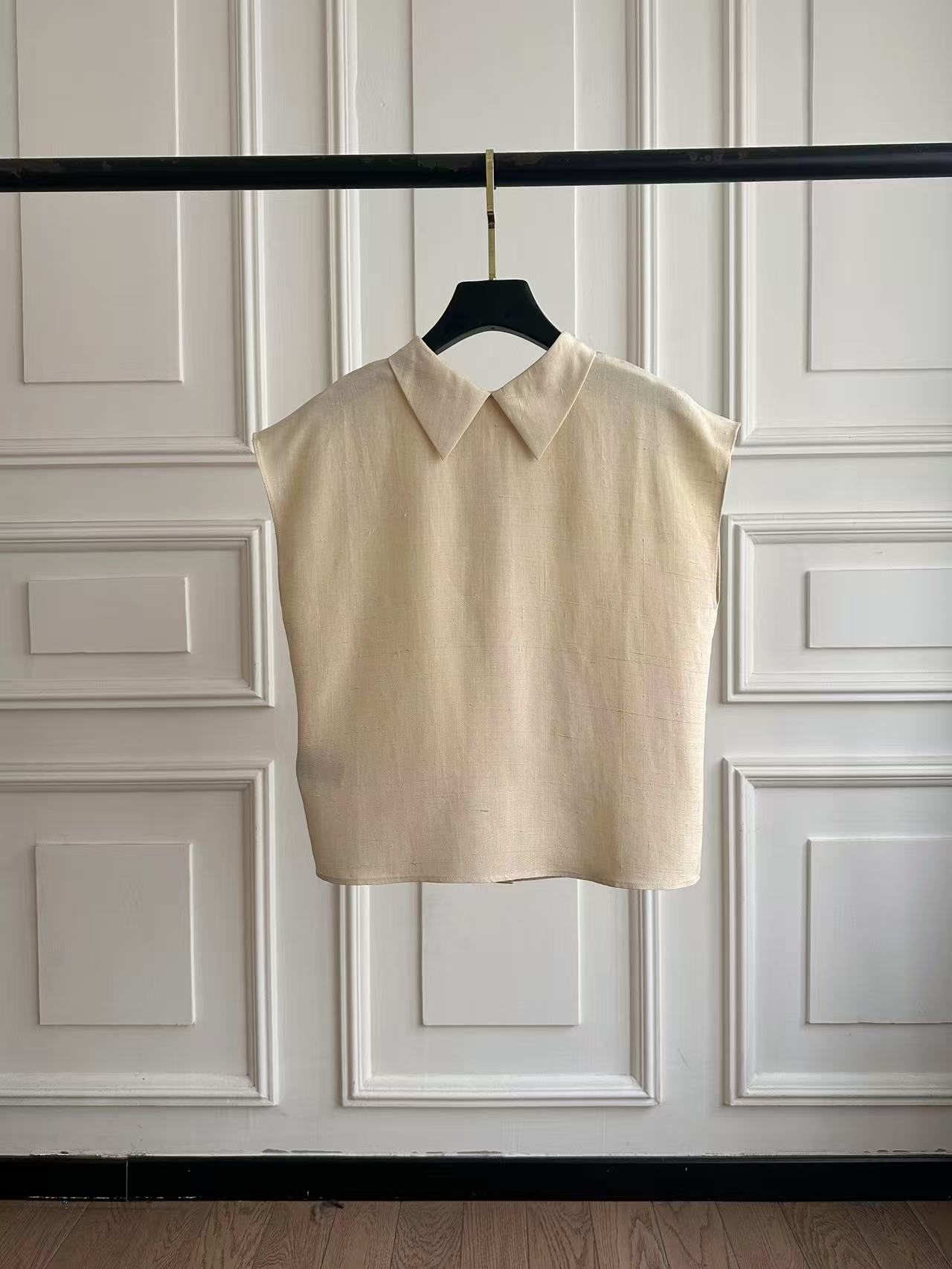 Loro Piana Reversible Silk Top
