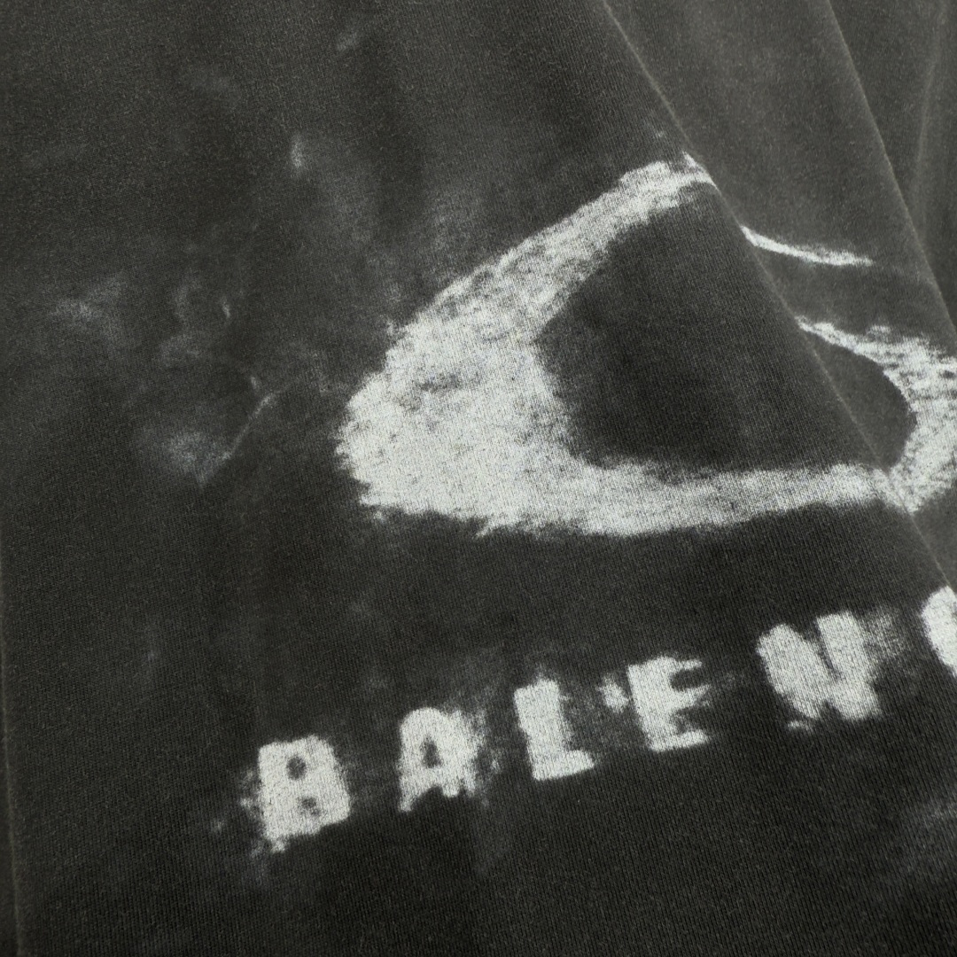 Balenciaga Spring 2026 Washed Crayon Loop Medium Fit T-Shirt - Image 7