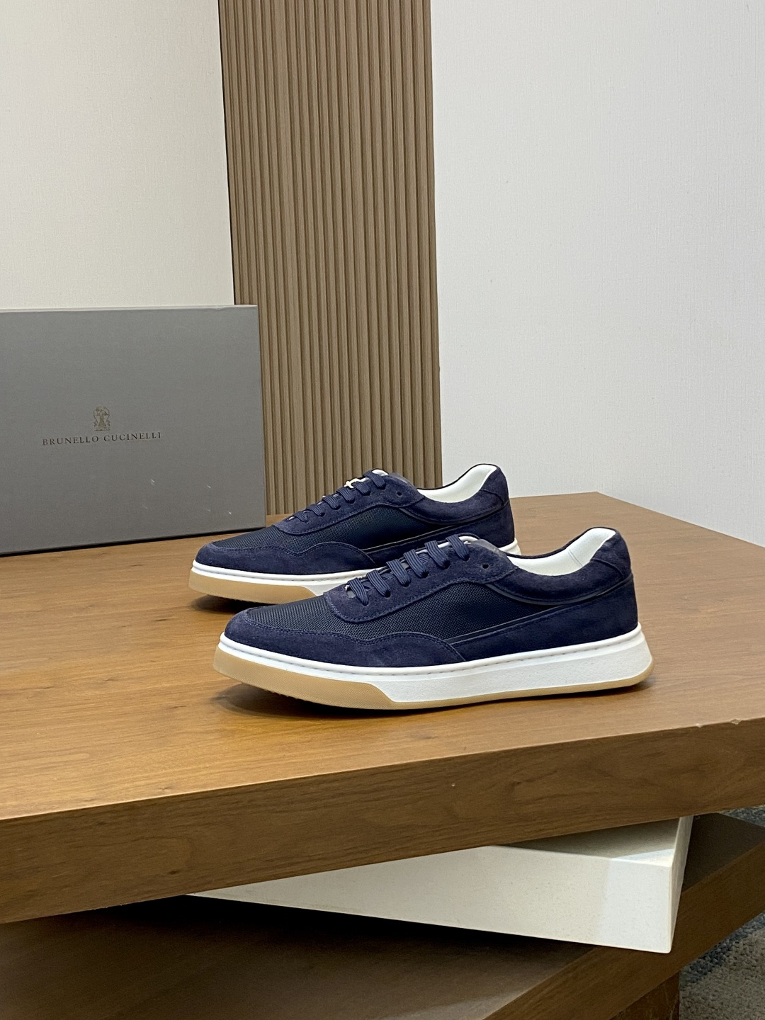 Brunello Cucinelli Premium Suede Shoes For Men - Image 3