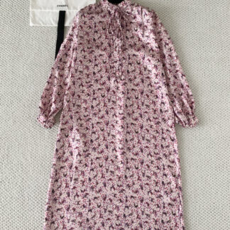 Chanel 26C New Pink Long Dress