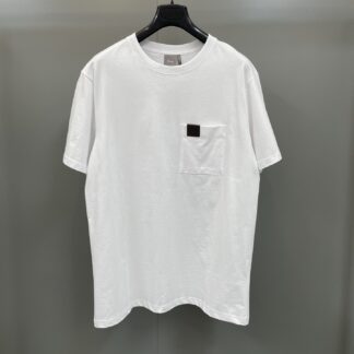 CD Grey Cotton Plain T-Shirt