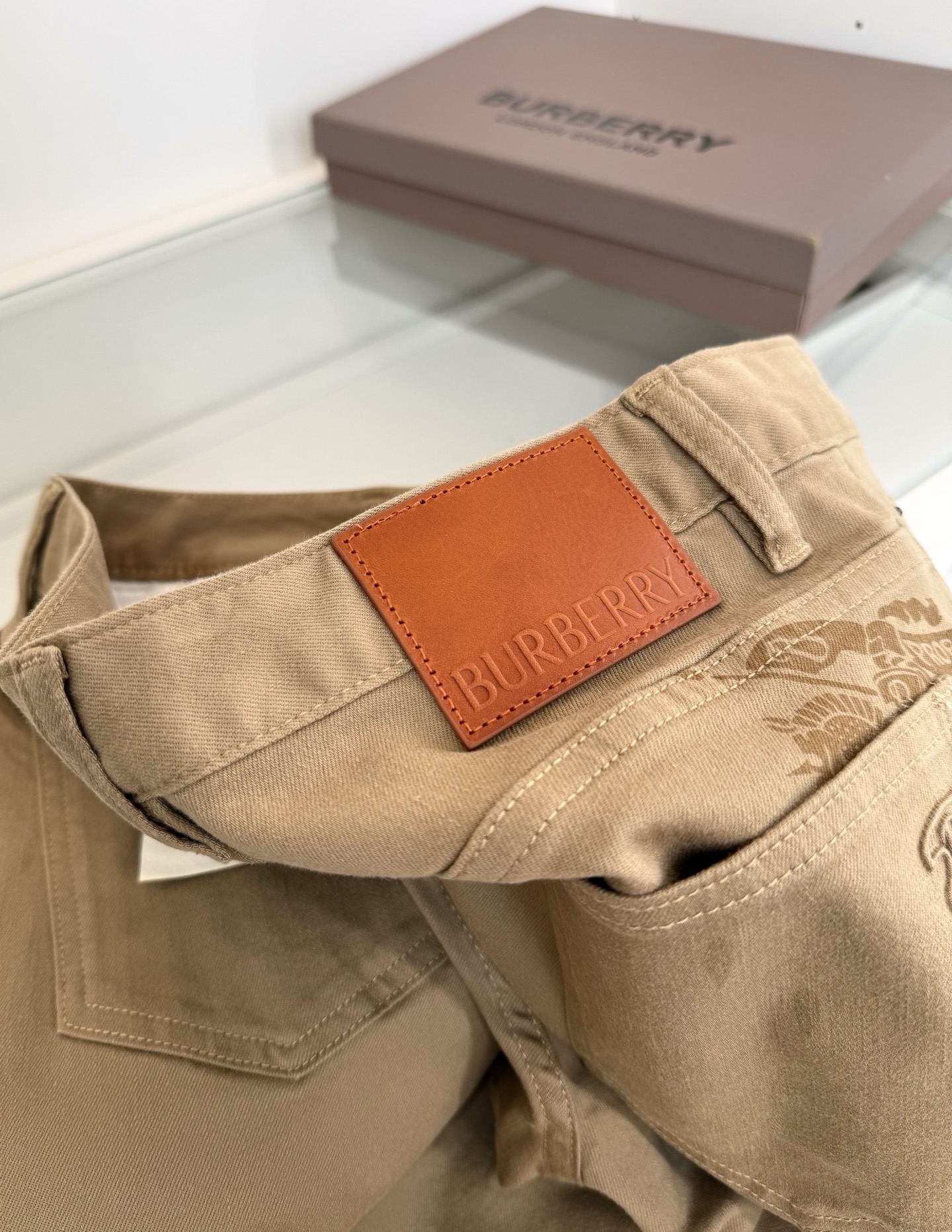 Burberry Men's Slim Straight Leg Jeans - Image 7