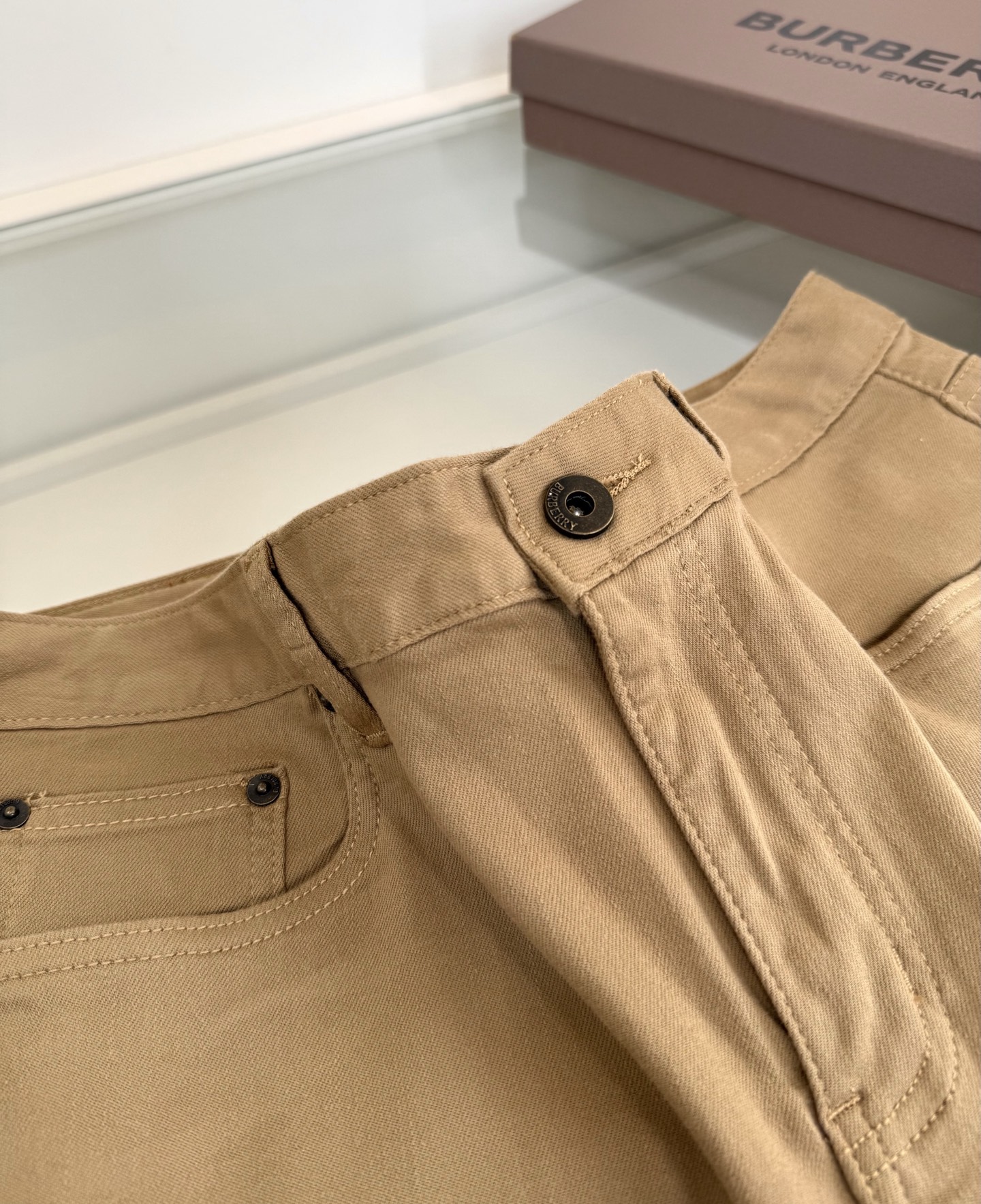 Burberry Men's Slim Straight Leg Jeans - Image 4