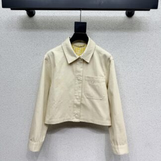 Fendi Beige Denim Jacket