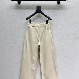 Fendi Beige Denim Jeans