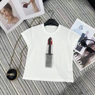 Alexander Wang Lipstick Print T-Shirt V2
