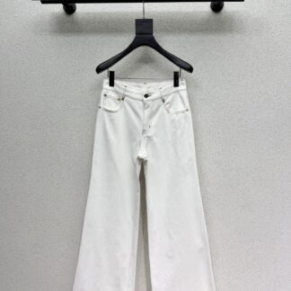Louis Vuitton White Denim Jeans