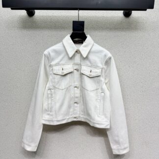 Louis Vuitton White Denim Jacket