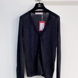 Love Teans Logo Embellishment Relaxed Fit Cardigan