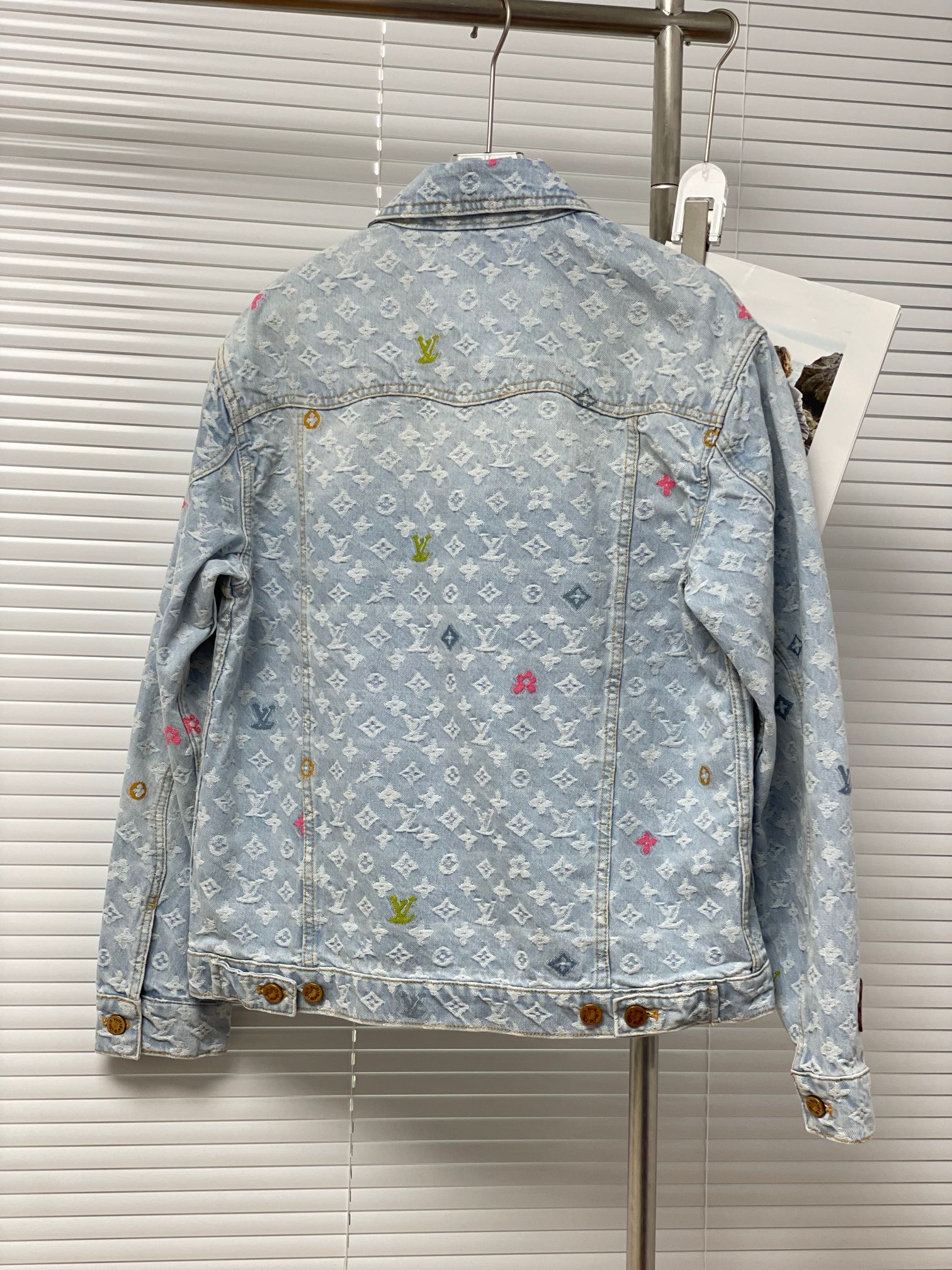 Louis Vuitton Tyler The Creator Collaboration Embroidered Denim Jacket - Image 2