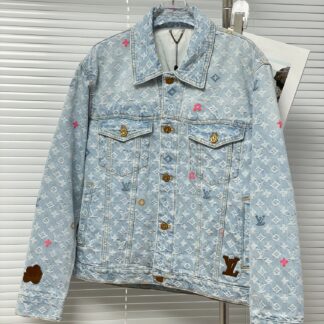 Louis Vuitton Tyler The Creator Collaboration Embroidered Denim Jacket