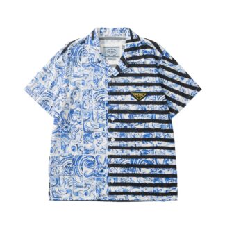 Prada Timecapsule printed cotton shirt For Men