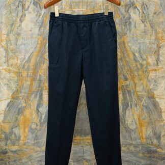 Replica Dolce & Gabbana 2026SS CD Embroidered Casual Pants Blue
