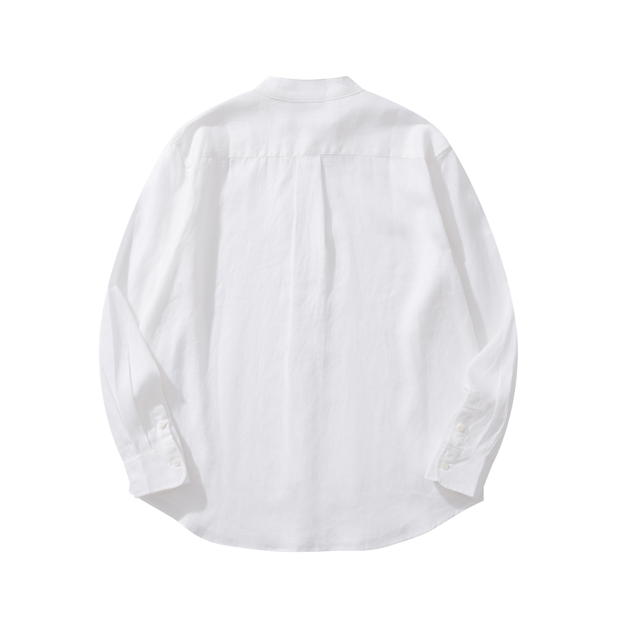 Replica Loro Piana Elia White Linen Shirt For Men - Image 2