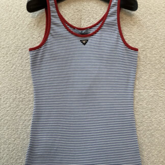 Prada Striped Knit Vest For Women