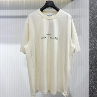 Replica Stone Island Year of the Snake Limited Print Logo T-Shirt For Men