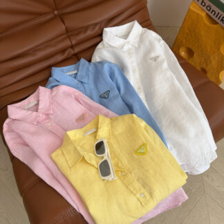 Prada Linen Shirt Front