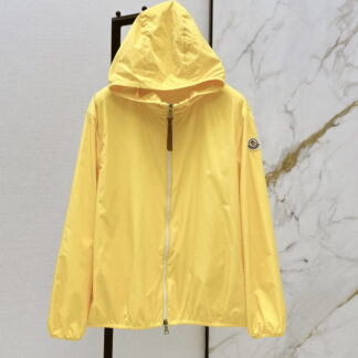 Replica Moncler Hooded Windbreaker Jacket For Women