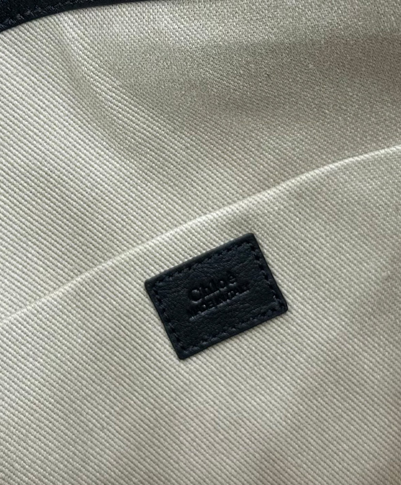 Chloe Marcie Shoulder Bag Black - Image 9