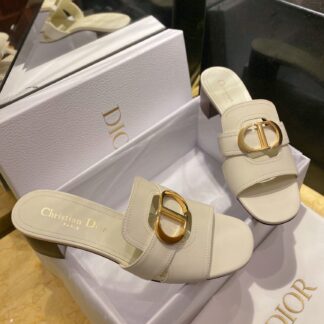 Dior CD High Heel Slippers For Women