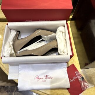 Roger Vivier 7cm Flared Heel Pumps For Women