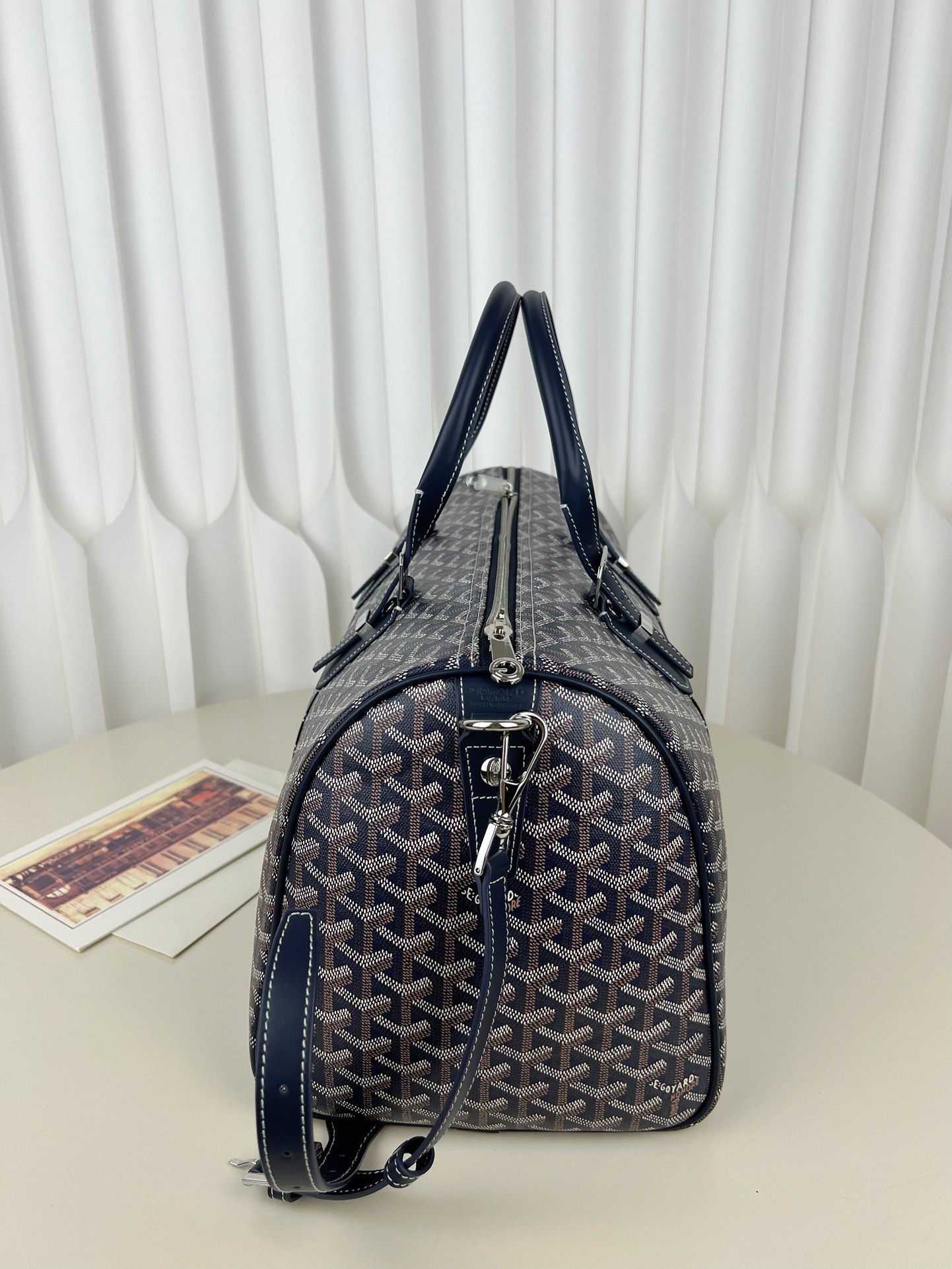Goyard Boston 45 Travel Bag - Image 5