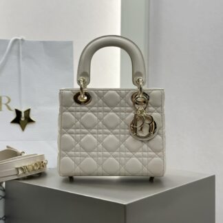 Dior Lady Dior Bag Lambskin Apricot Beige