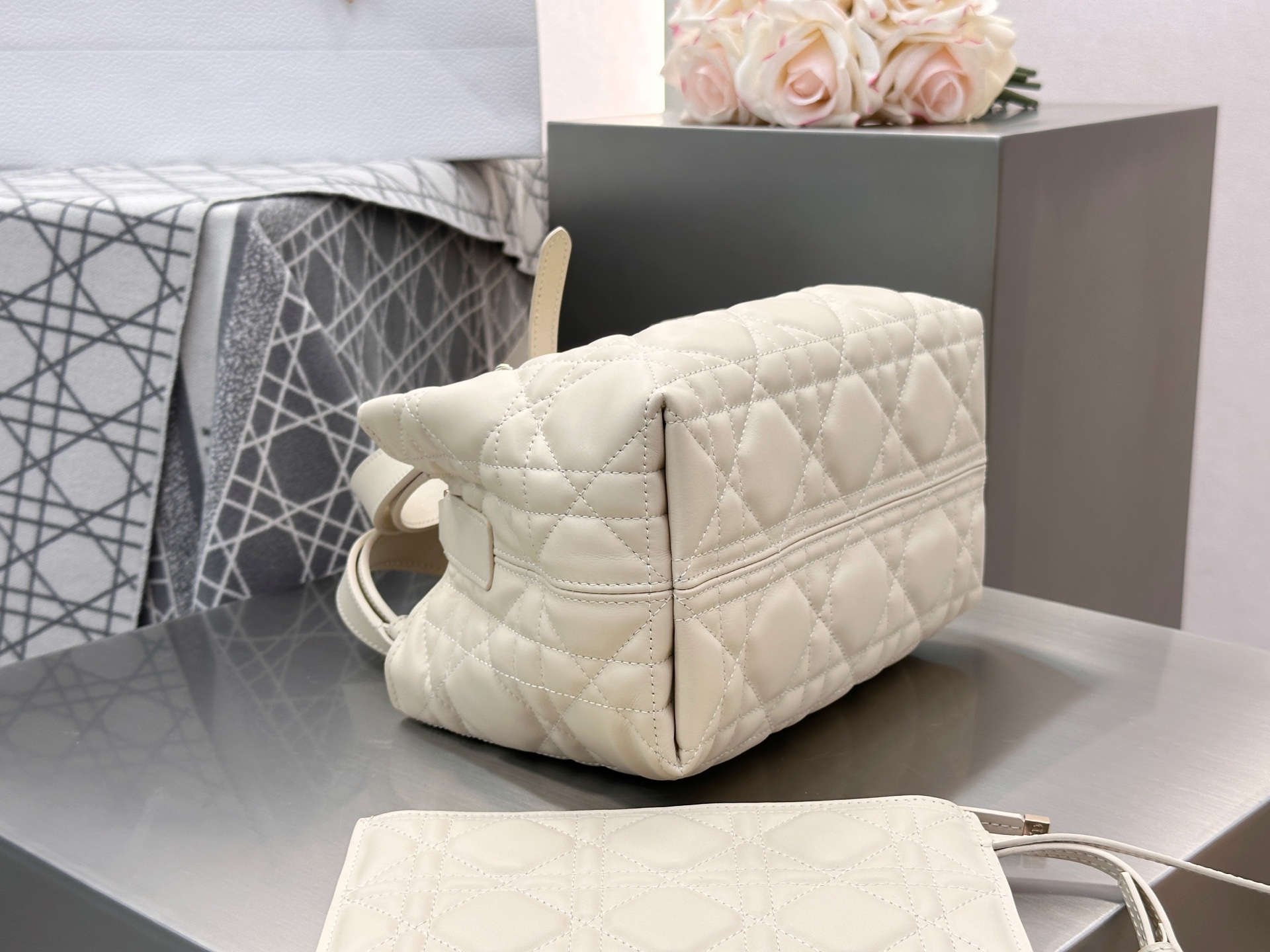 Dior Toujours Bag Small Beige - Image 6