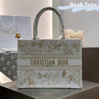 Dior Book Tote Medium Animal Print