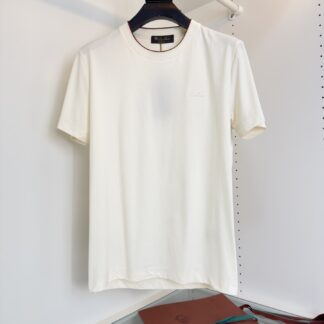Loro Piana 2026 Spring Summer Capsule Series Urban Outdoor Round Neck Men's T-Shirt