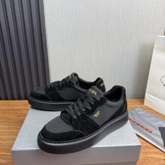 Replica Prada Leather Shoes For Men