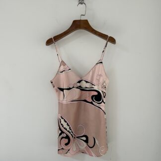 Replica Pucci Stella Print Silk Camisole For Women