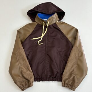 Replica Loewe Bomber Jacket In Brown For Men 26SS