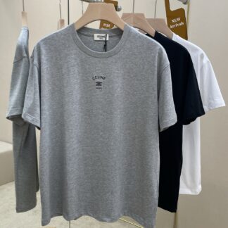 Replica Celine Logo T Shirt For Men