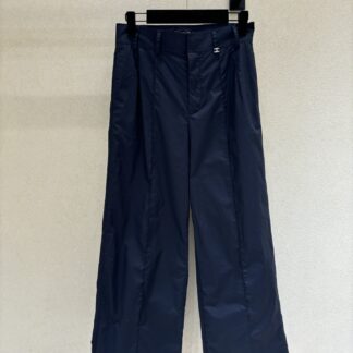 Chanel 26P New Navy Blue Workwear Cargo Trousers