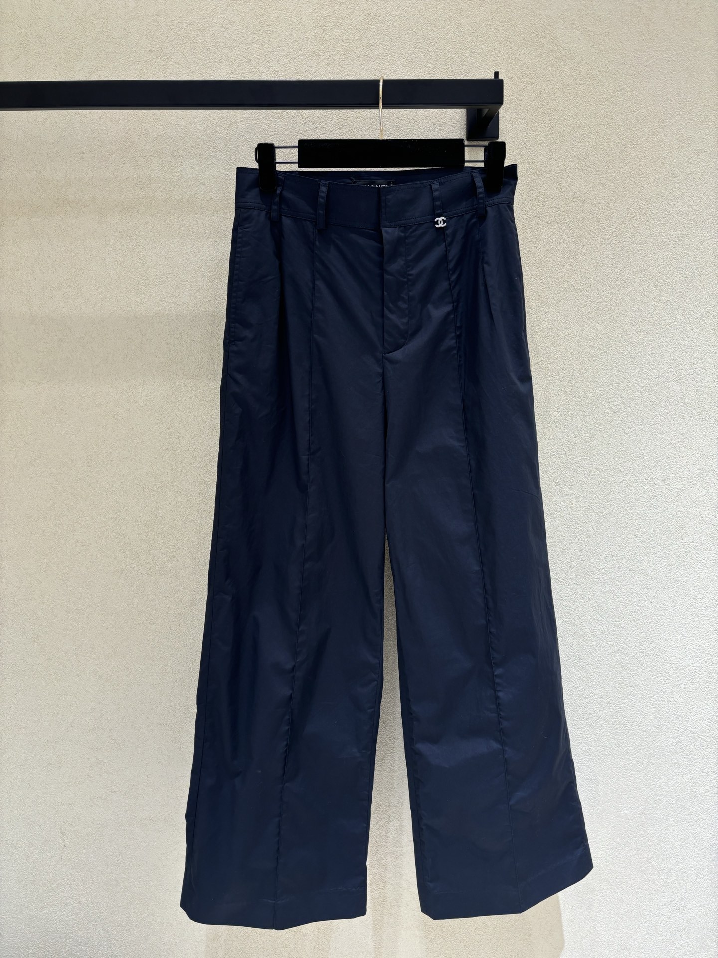 Chanel 26P New Navy Blue Workwear Cargo Trousers