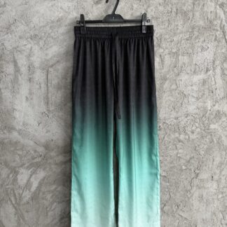 Casablanca 26SS Gradient Jacquard Silk Trousers For Men