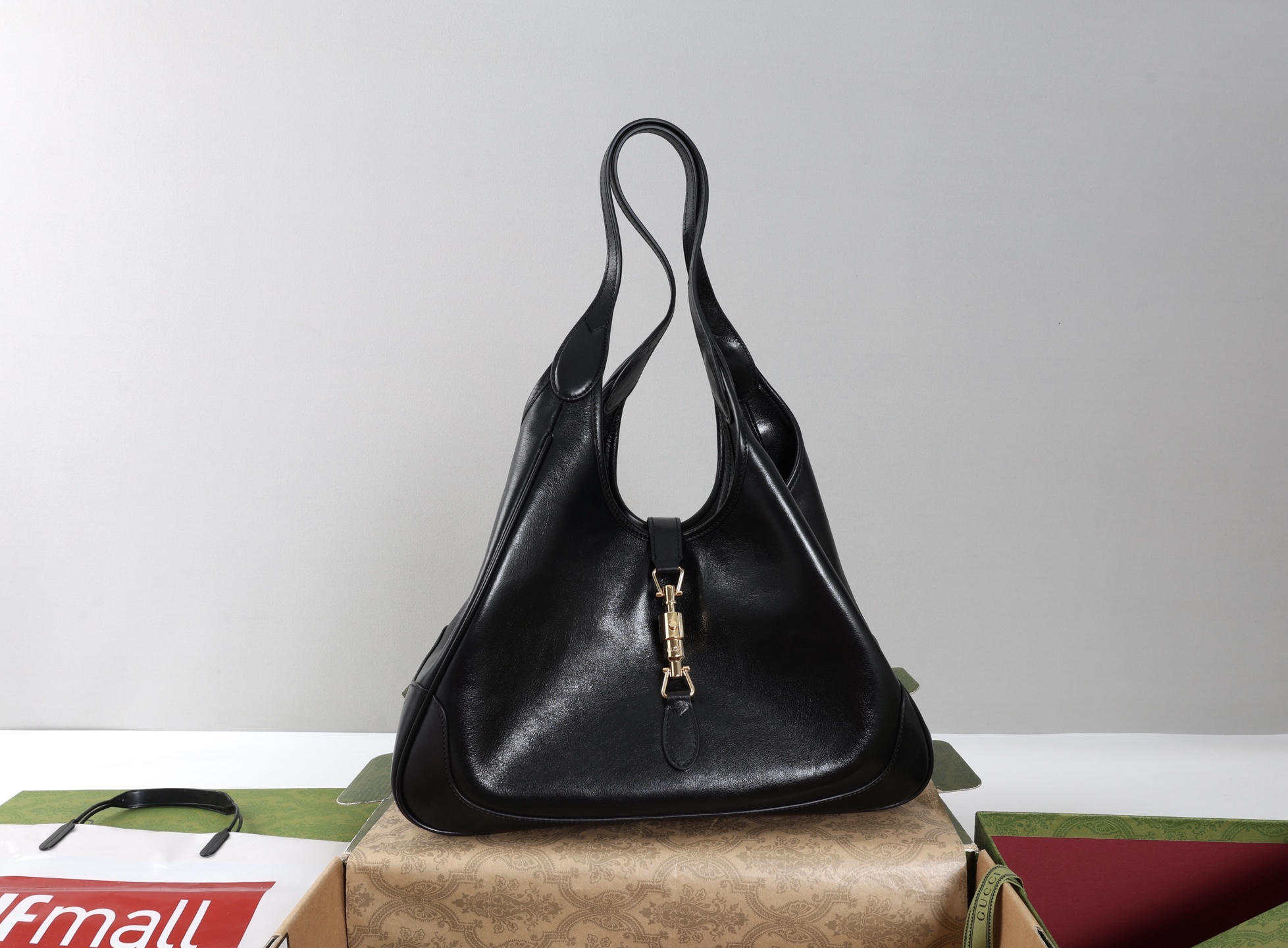 Replica GUCCI Mercato medium tote bag 866645 black leather - Image 2