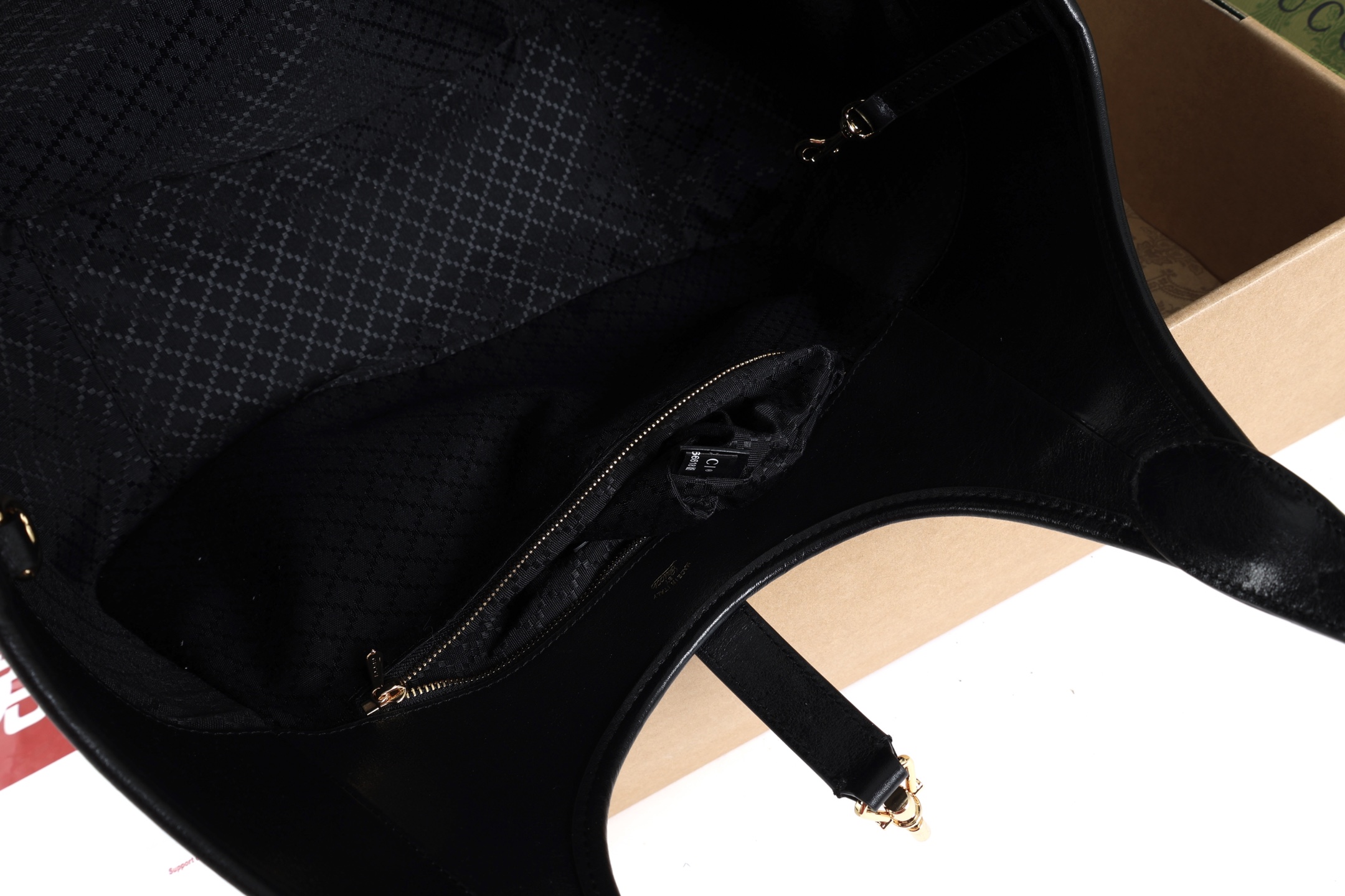 Replica GUCCI Mercato medium tote bag 866645 black leather - Image 10