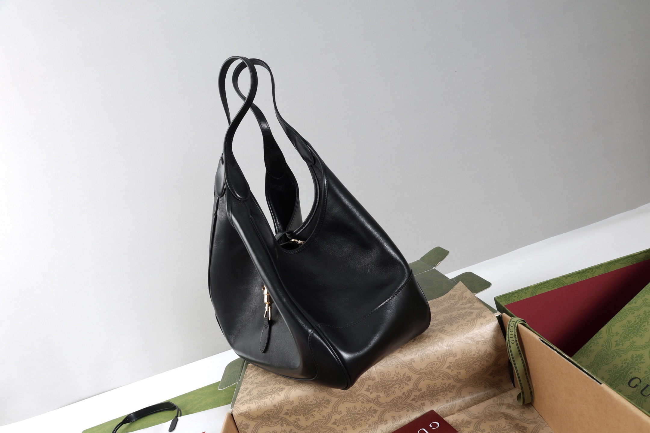 Replica GUCCI Mercato medium tote bag 866645 black leather - Image 6