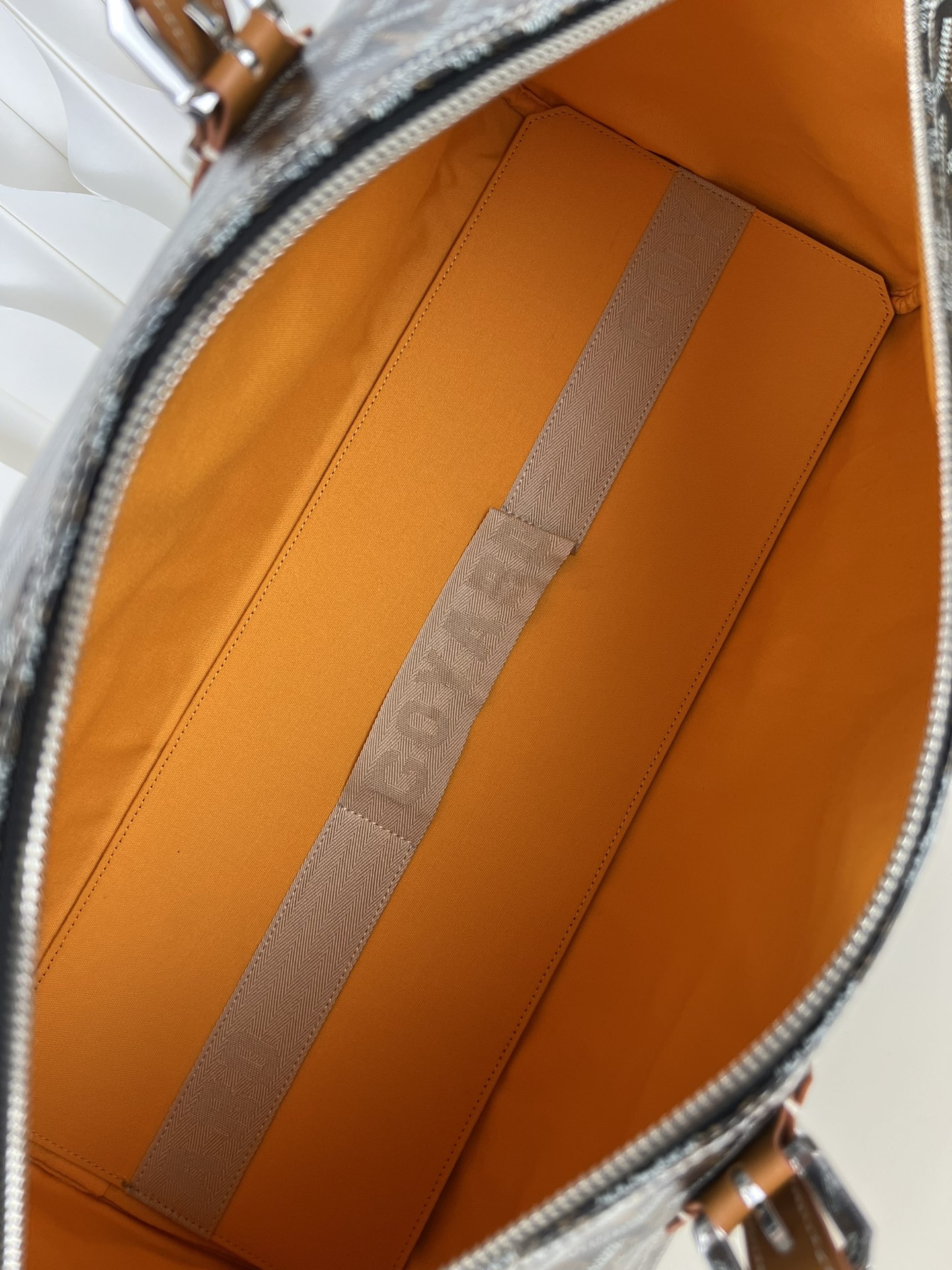 Replica Goyard Boston 45 bag Black & Tan - Image 7