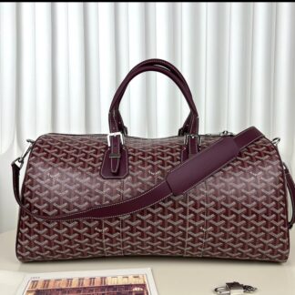 Replica Goyard Boston 45 bag Burgundy