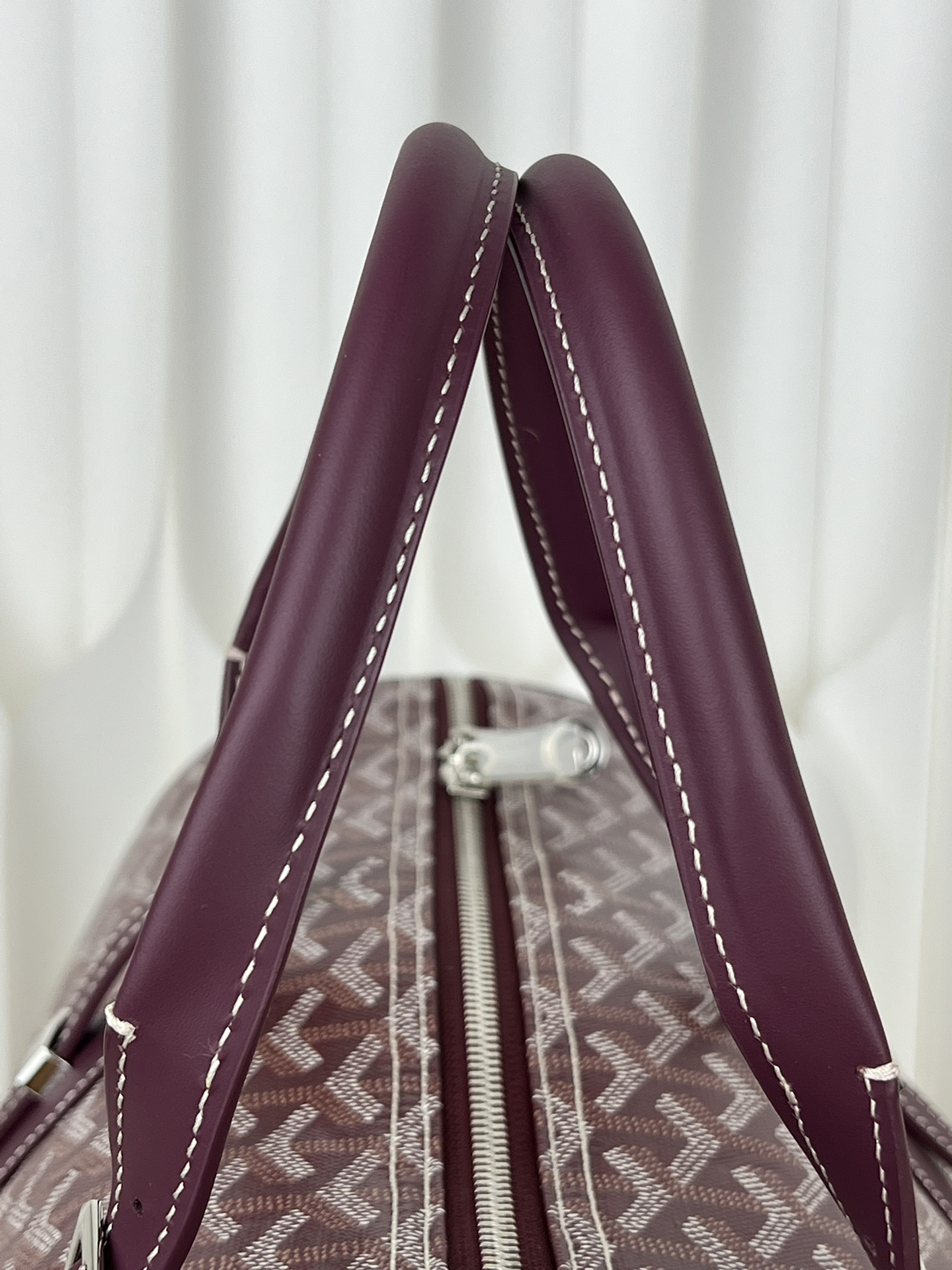Replica Goyard Boston 45 bag Burgundy - Image 6