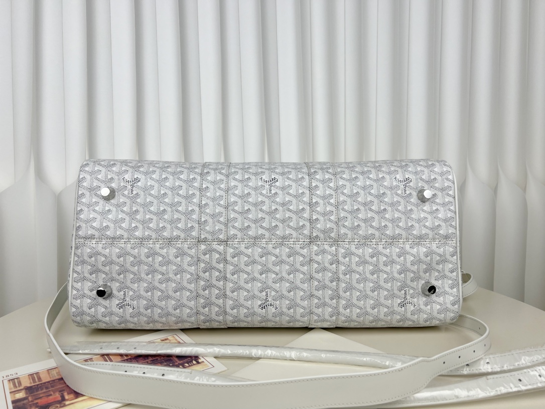 Replica Goyard Boston 45 bag White - Image 2
