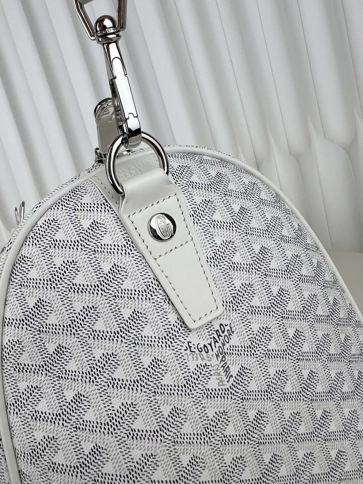 Replica Goyard Boston 45 bag White - Image 7