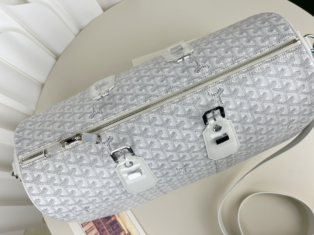 Replica Goyard Boston 45 bag White - Image 8