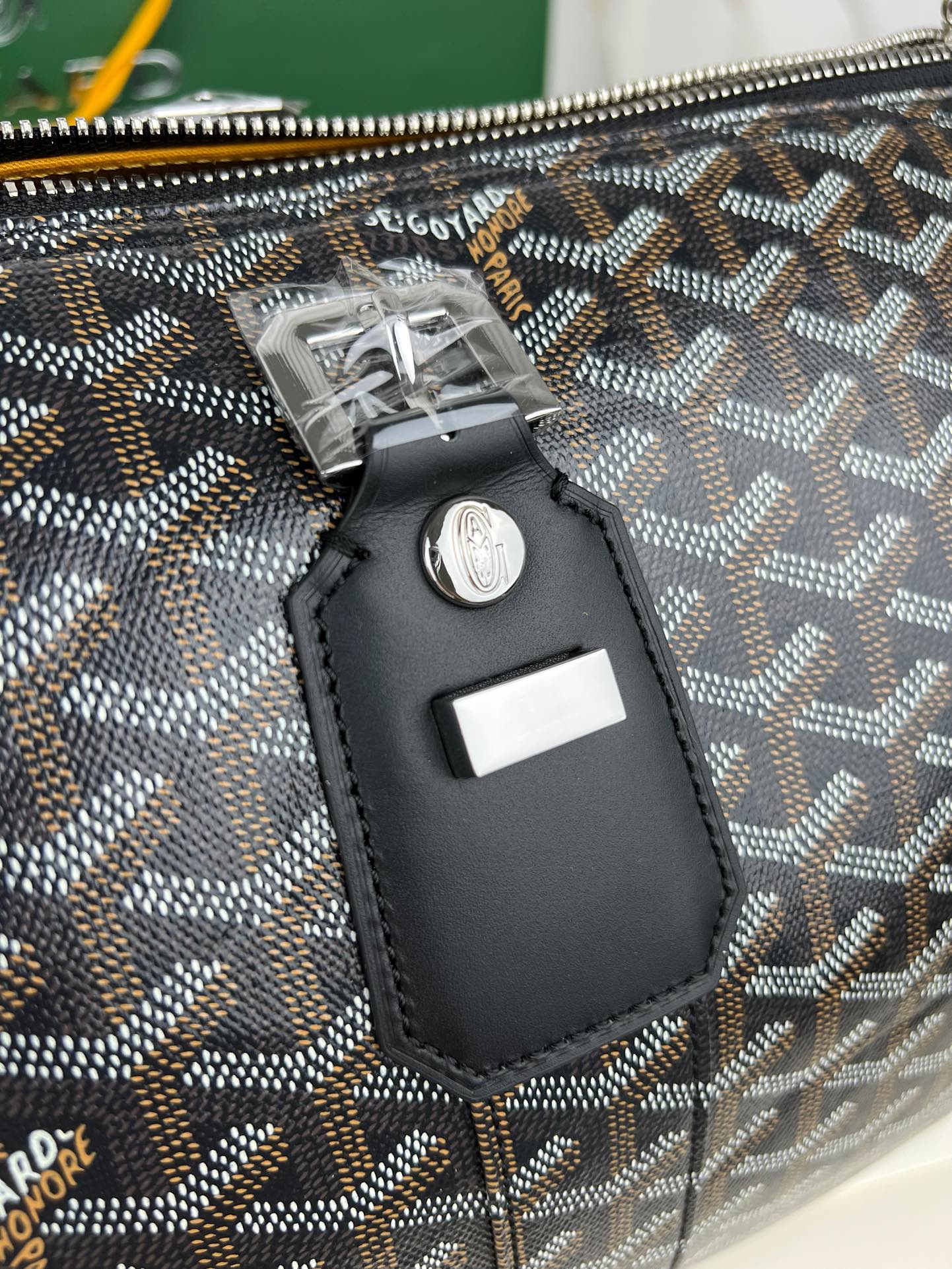 Replica Goyard Boston 45 bag black - Image 5