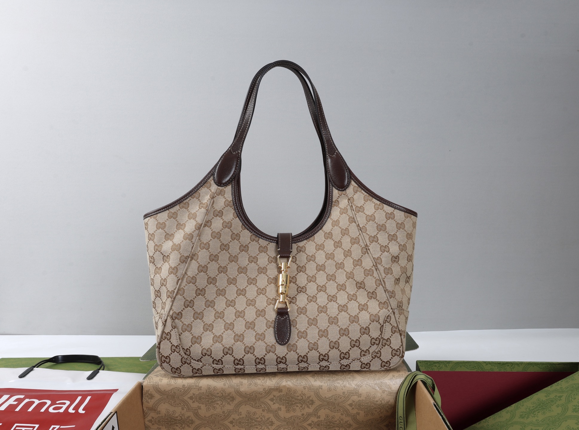 Replica GUCCI Mercato medium tote bag canvas